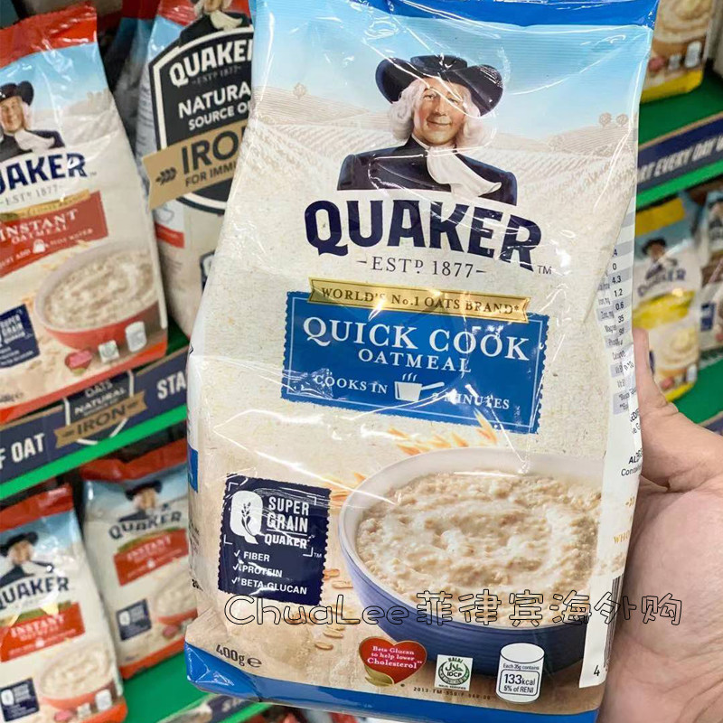 菲律宾桂格香蕉味800g免煮燕麦片