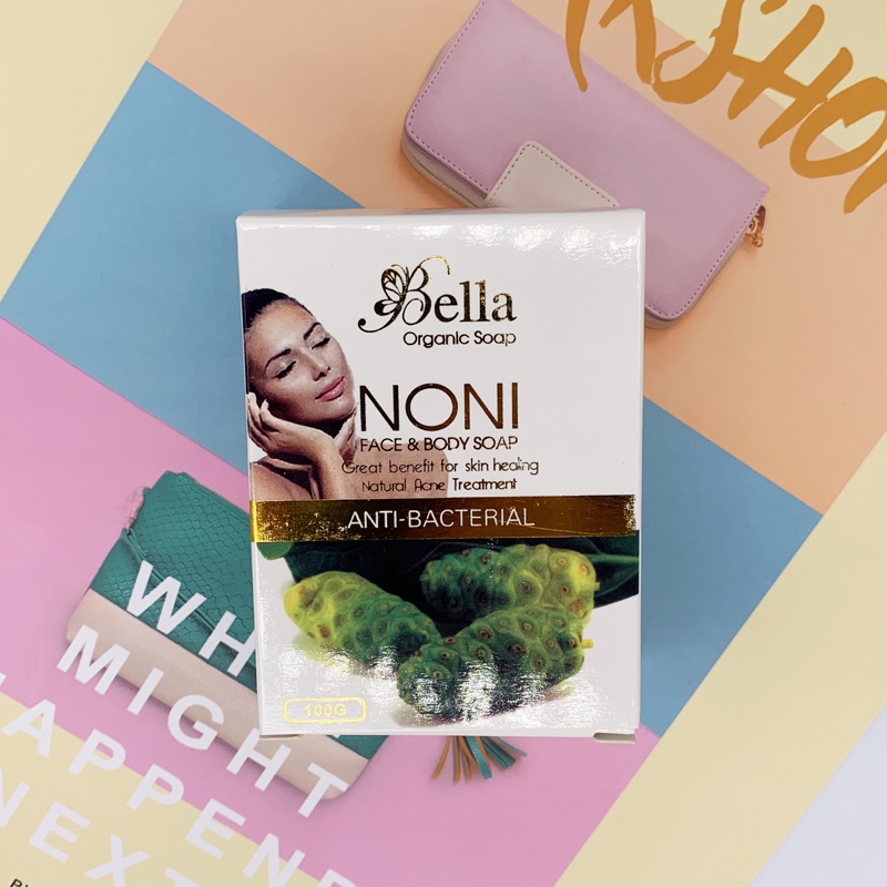 菲律宾长滩原装 Bella noni soap诺丽果手工洁面皂100G卸