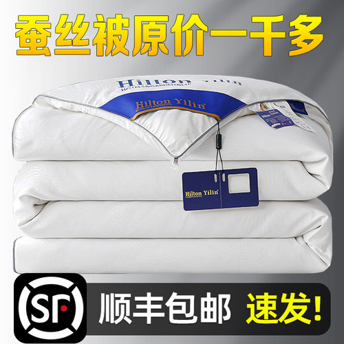 正品蚕丝被100桑蚕丝空调被夏被