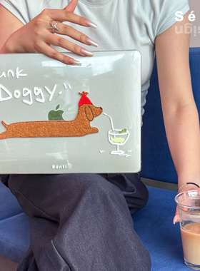 Sénti《Animals Party》动物派对 刺绣Macbook电脑保护壳 全包壳