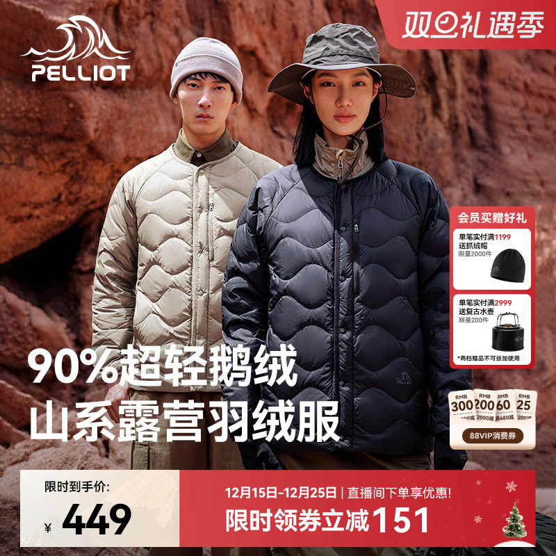 伯希和山系650蓬鹅绒服男女同款