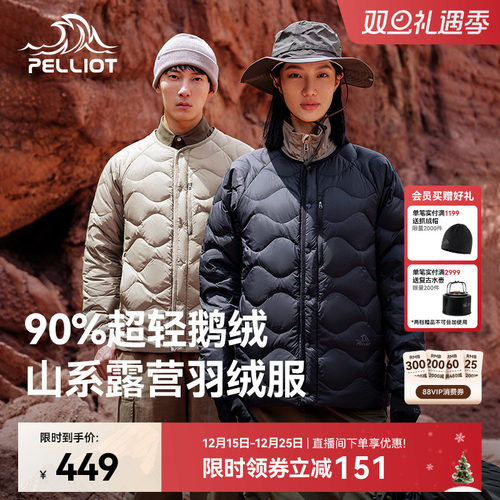 伯希和山系650蓬鹅绒服男女同款