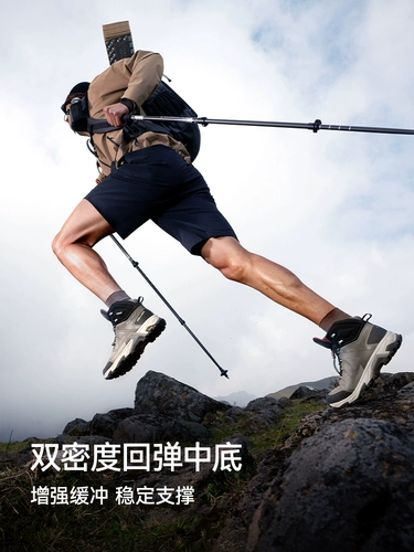 Vibram, высокие альпинистские водонепроницаемые сапоги подходит для мужчин и женщин, нескользящая дорожная обувь подходит для пеших прогулок