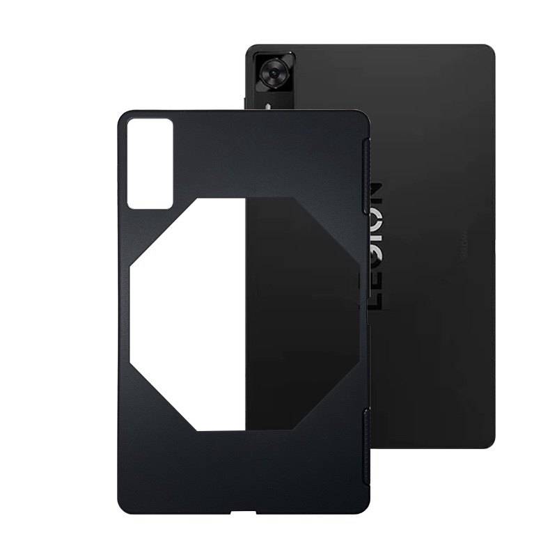 适用4代AI电竞平板Y700适装散热器轻薄软胶 拯救者4代Y700圆缕空式保护套 磨砂软壳联想4代Y700磨砂黑缕空壳