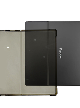 适用掌阅Ocean3Plus保护套Color7电子书透黑软胶壳ocean3手持轻薄壳Ocean3T简约防摔壳加厚掌阅水墨屏茶黑色