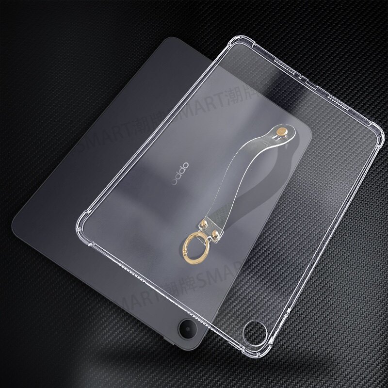适用2025款OPPO PadAir5保护套防摔手持Air5平板12.1英寸手腕带OPD2501防摔壳软胶气囊oppoair5平板气囊壳TPU