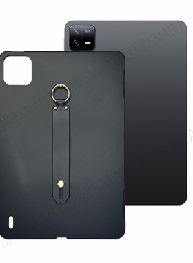 适用小米平板7Pro保护套手持软壳XiaomiPad7腕带卡手保护套11.2英寸磨砂全包 MI Pad7轻薄手持简约软胶壳