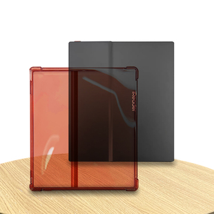 适用掌阅Ocean3Plus保护套透红色 掌阅Ocean3 8.0软胶壳女款红 Color个性轻薄壳Ocean3P简约防摔壳女生透红色