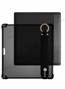 适用大我B751手持透黑保护壳 BigmeB751C手腕带防摔壳 大我b751手持软壳TPU 7.0英寸软套平板手持腕带笔槽款