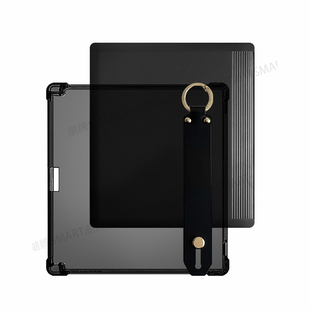 适用大我B751手持透黑保护壳 BigmeB751C手腕带防摔壳 大我b751手持软壳TPU 7.0英寸软套平板手持腕带笔槽款