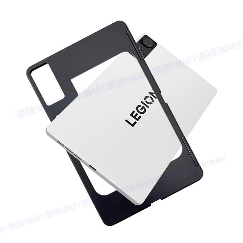 适用联想4代Y700磨砂壳Lenovo边框式保护套 四代Y700缕空壳磨砂黑  4代AI拯救者Y700简约适装散热器轻薄软胶