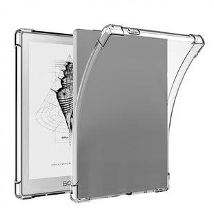 适用文石Poke4保护手持防摔BooxPoke4S软胶套轻薄POKE5手持软套BOOX 3C简约防摔壳透明TPU文石BooxLeaf2手持