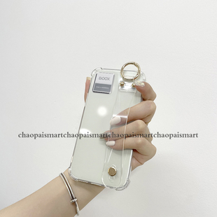 适用BOOX小白马手持软壳 P6保护套小白马防摔软壳轻薄 文石P6手持软胶套气囊  文石阅读器简约防摔壳透明TPU