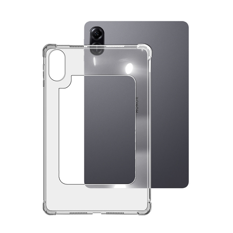 适用荣耀X8Pro散热边框壳 荣耀ELN-W09平板保护框 V8Pro缕空透气软套 荣耀8软胶框壳V8气囊边框X8PRO保护框