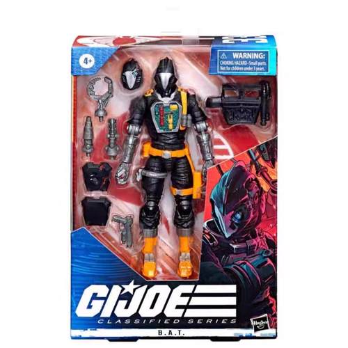 孩之宝GIJOE特种部队绝密系列眼镜蛇机器人6寸可动人偶模型