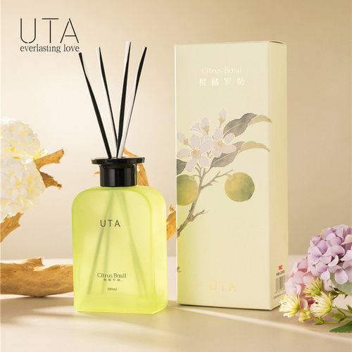 UTA无火香薰橙花摆件酒店房间空气清新室内持久家用宠物跨境热销