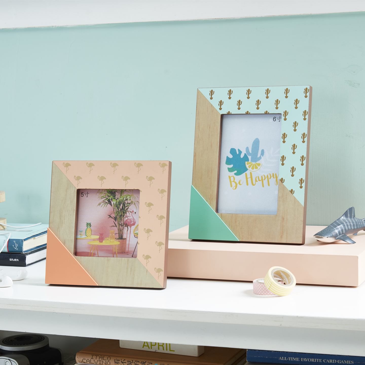卡通6寸相框摆台家居桌面装饰框