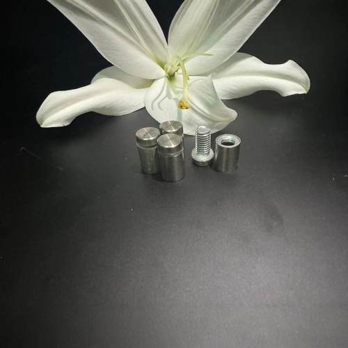 亚克力不锈钢广告钉装饰钉亚克力钉子广告瓷砖帽盖固定配件