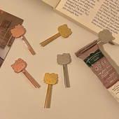 可爱挤牙膏神器家用手霜洗面奶挤压器梓合金不锈钢小巧便携牙膏夹