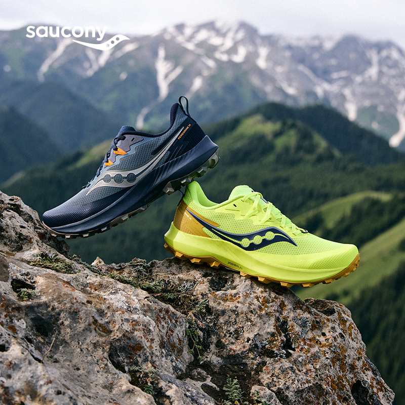 Saucony索康尼游隼14情侣跑鞋