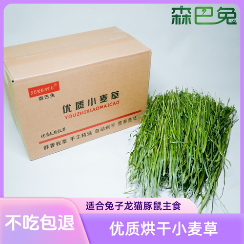 烘干小麦草兔兔龙猫主草高纤维草