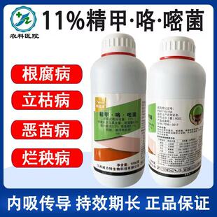 精甲霜灵咯菌腈嘧菌酯蔬菜番茄草莓根腐病立枯病烂秧病农药杀菌剂