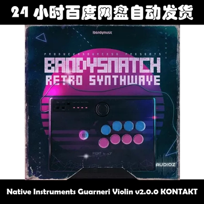 Lbandymusic Bandysnatch Retro Synthwave WAV MiDi 素材包