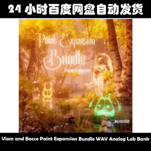 Viom and Bacco Paint Expansion Bundle WAV Analog Lab 素材包