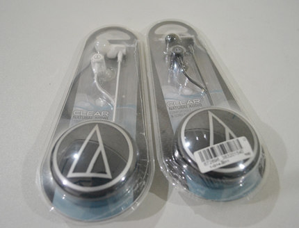 Audio Technica/铁三角 电脑手机耳机入耳式运动音乐ATH-CLR100正