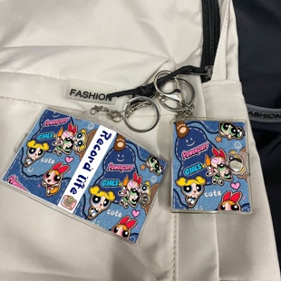 飞天小女警壁纸钥匙扣小相册书包挂件洗照片打印证件照两寸拍立得