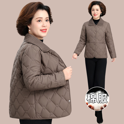 独特超好看加棉外套女秋冬小棉袄
