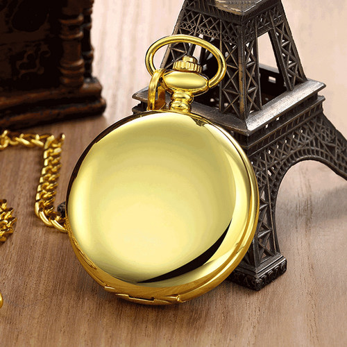 戴慕复古翻盖大表盘男士怀表