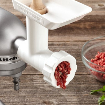 kitchenaid绞肉灌肠碎肉切肉粒