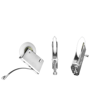 卫生间衣柜移门轮子钛合金门隔断滑轮橱柜阳台推拉门底部静音滚轮