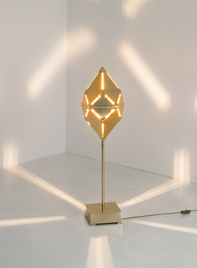 帕莎现代奢华几何创意异形装饰落地灯客厅书沙发样板间展厅工业风