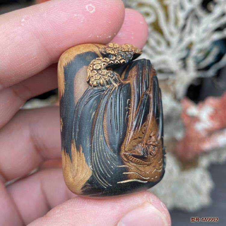 海神柳保真天然海柳血柳多宝吊坠
