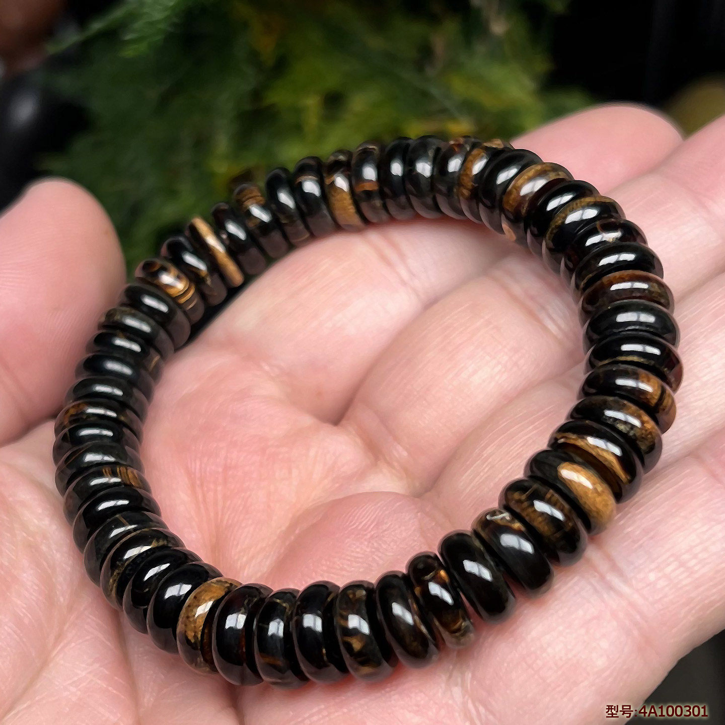 保真天然海柳手串隔珠10X3mm