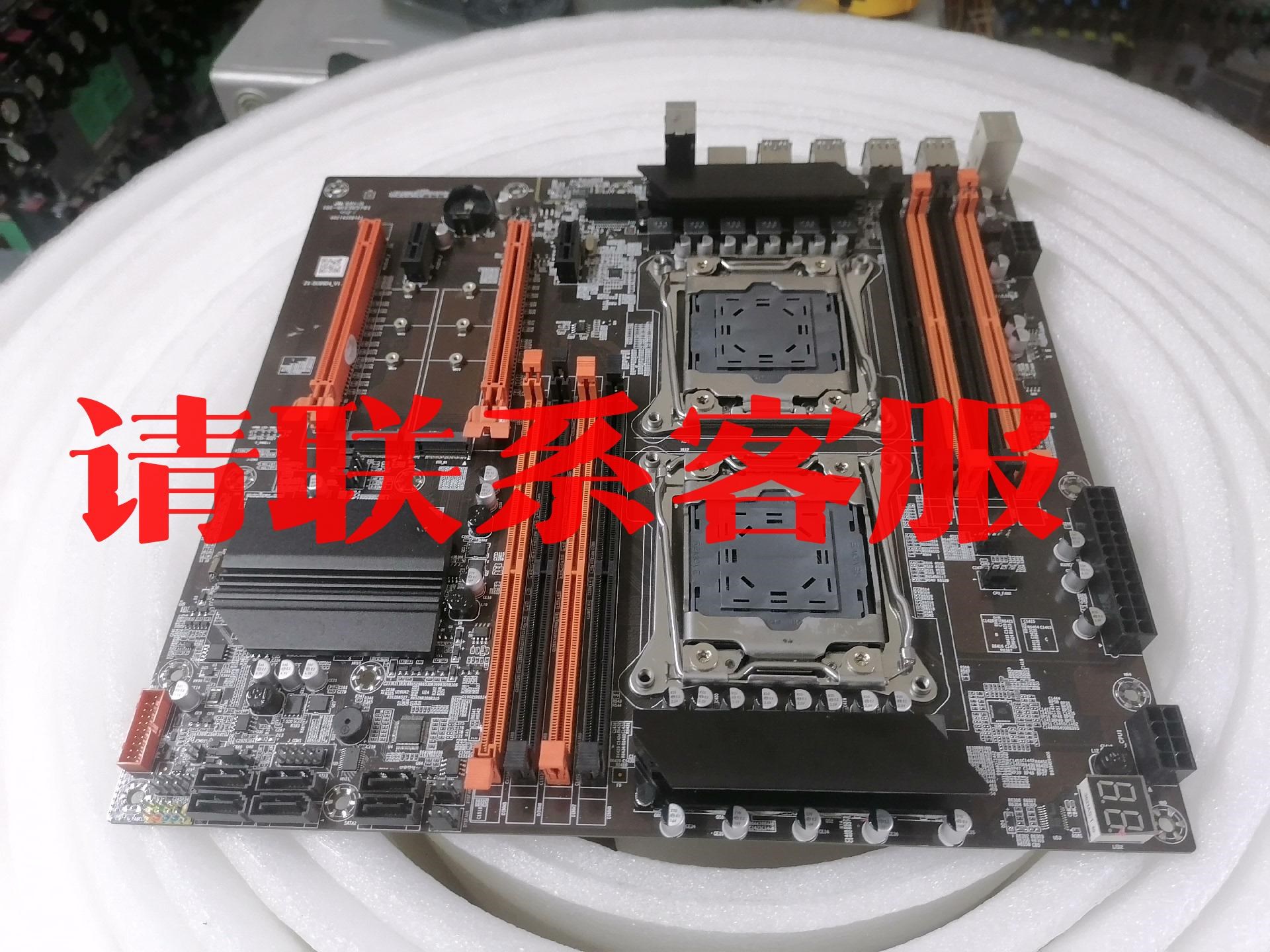 国产双路x99主板，DDR4代内存。支持E5 v3v4CPU议价出售