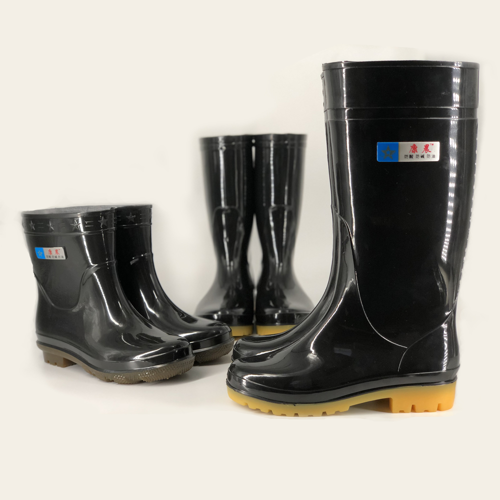 康晨雨鞋男中高筒雨靴钓鱼工矿