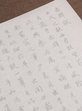 元代书法家赵孟頫行书前后赤壁赋长卷毛笔描红字帖批发赵体行书
