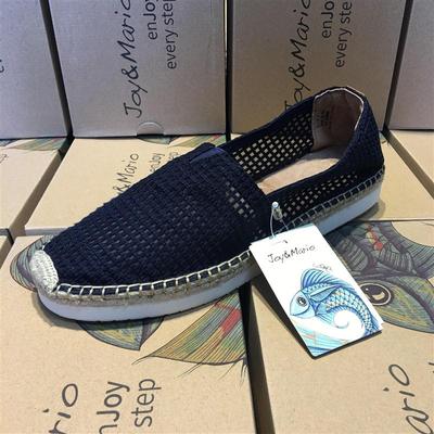 快乐玛丽男鞋春夏镂空透气脚蹬