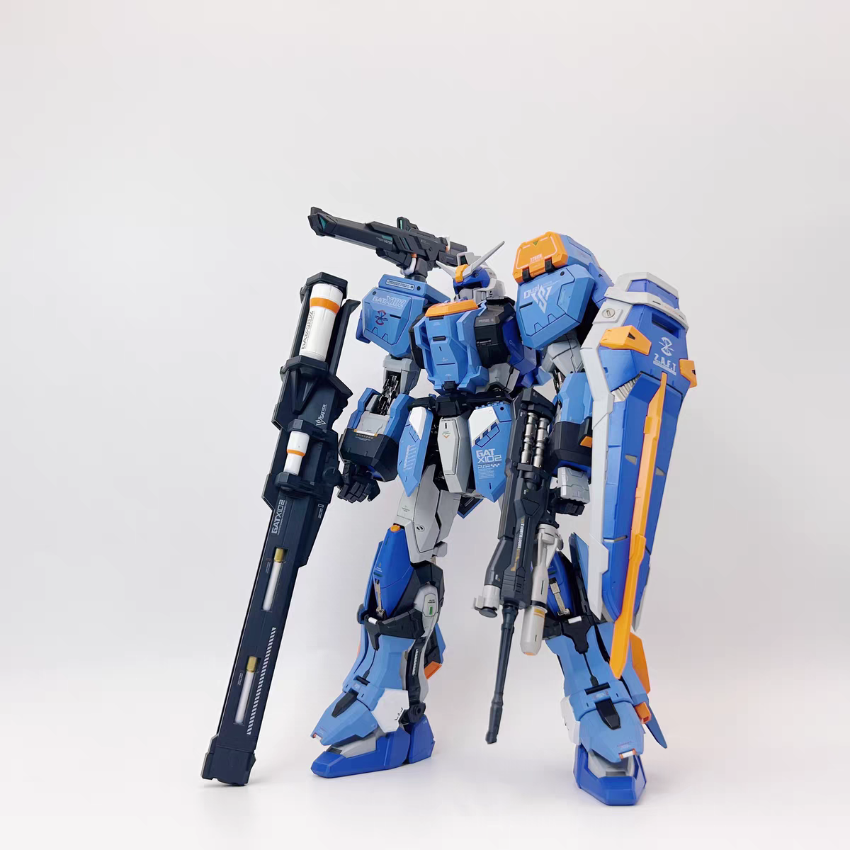 MH01 决战斗士+强化装甲 1/72合金成品 国创机甲手办模型玩具再版
