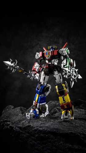 预定 招财猫玩具 百兽王 MC-01S 猫王 兽王合体 金属涂装版