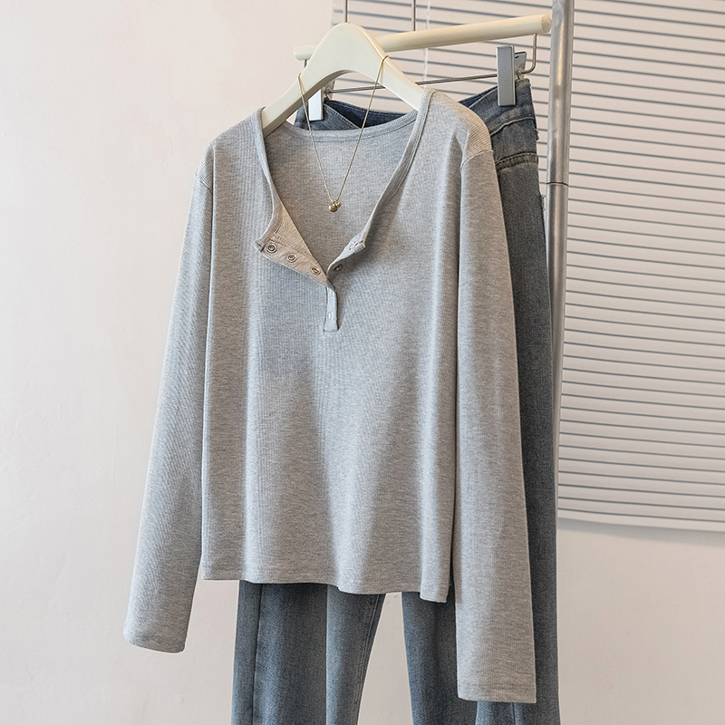 【赠运费险】巨显瘦长袖t恤