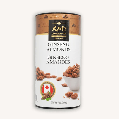 加拿大大山行花旗参杏仁/花旗参腰果（200g/罐）直邮
