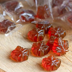 加拿大特产枫叶糖纯枫树糖浆制成1公斤实惠装天然甜味无添加剂