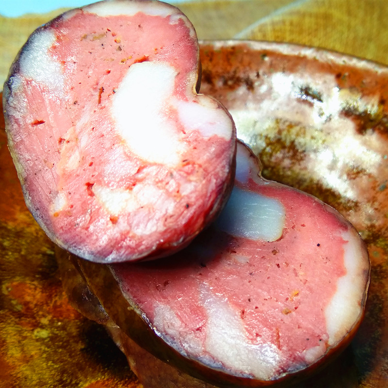 保山风味豆腐肠500g农家咸香味老豆腐肠风干腊肠