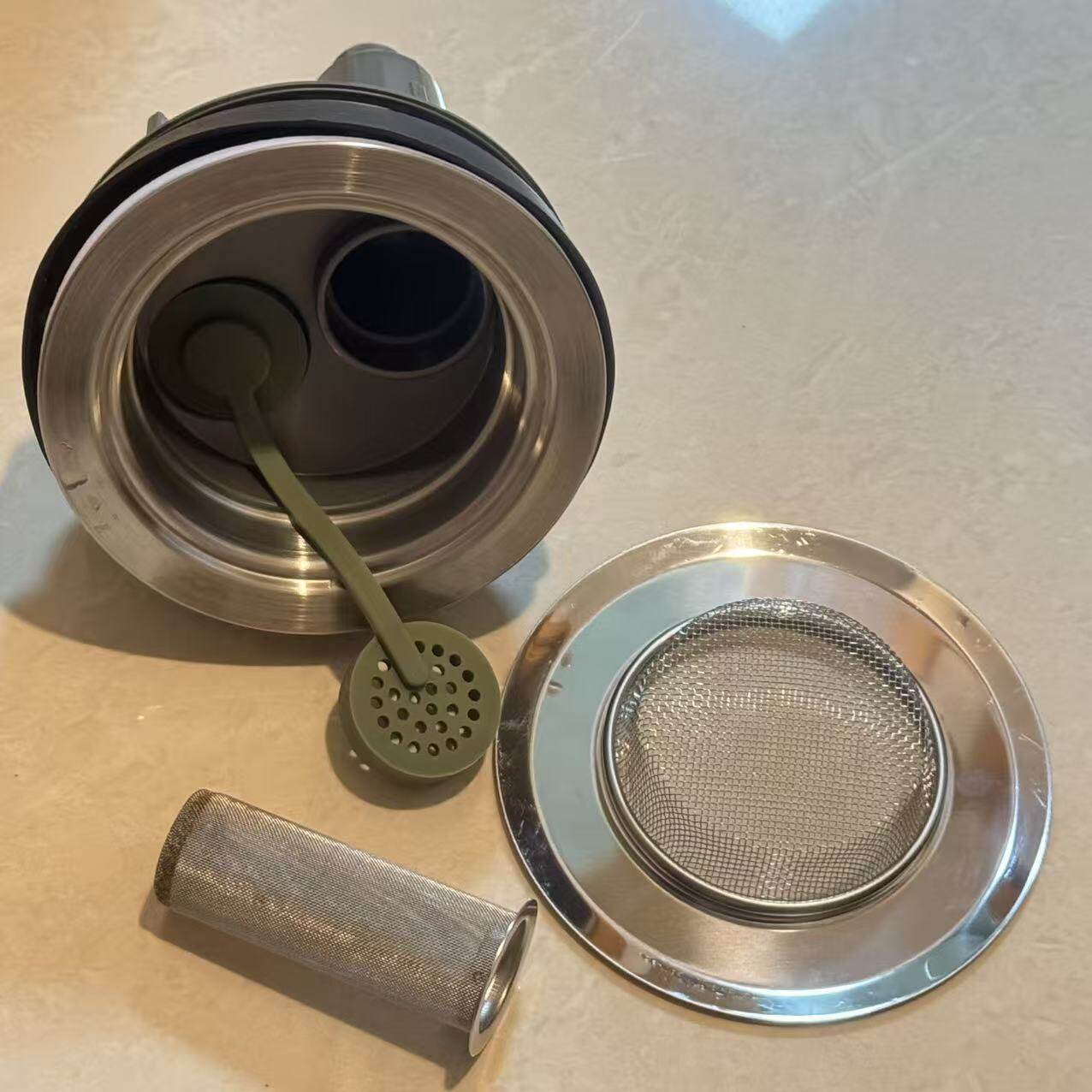 发廊洗头床水循环头疗仪配件堵头弯管外置内置水循环设备双孔堵头