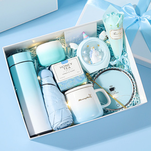 圣诞节生日礼物女生送闺蜜女朋友高级感实用的简约伴娘伴手礼礼盒