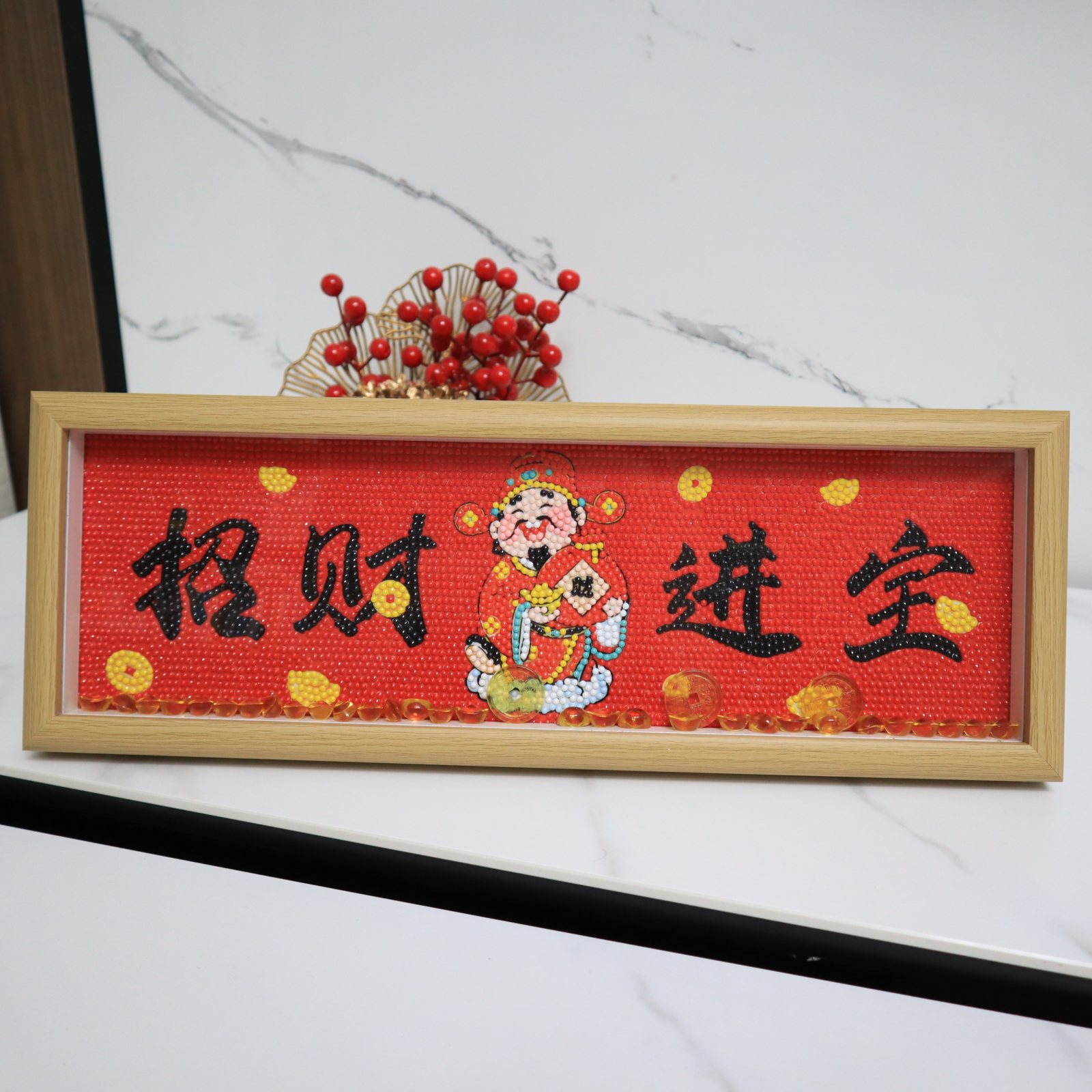 真玻璃带框钻石画2025新款